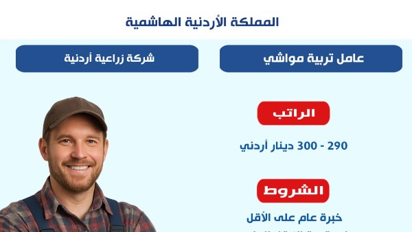 فرص العمل المتاحة 