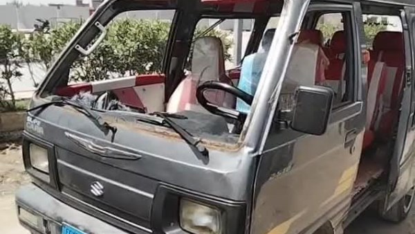 حادث تصادم في المنوفية 