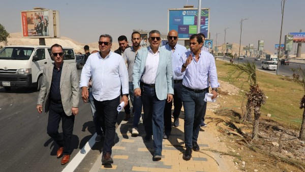 محافظ الجيزة يتفقد مشروعات تطوير الطرق المؤدية إلى المتحف المصري الكبير